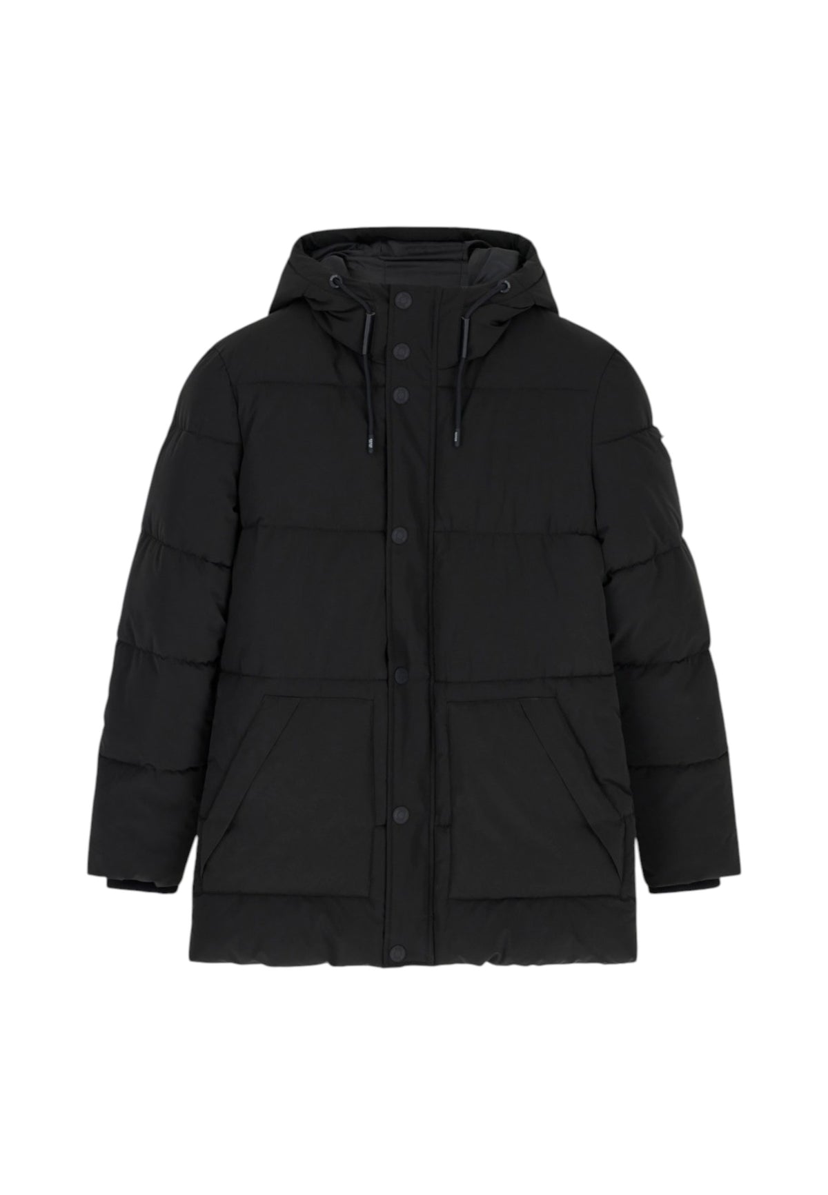 Piumino Corto Uomo Guess Imbottito, Con Cappuccio Midlenth M6BL45W4157