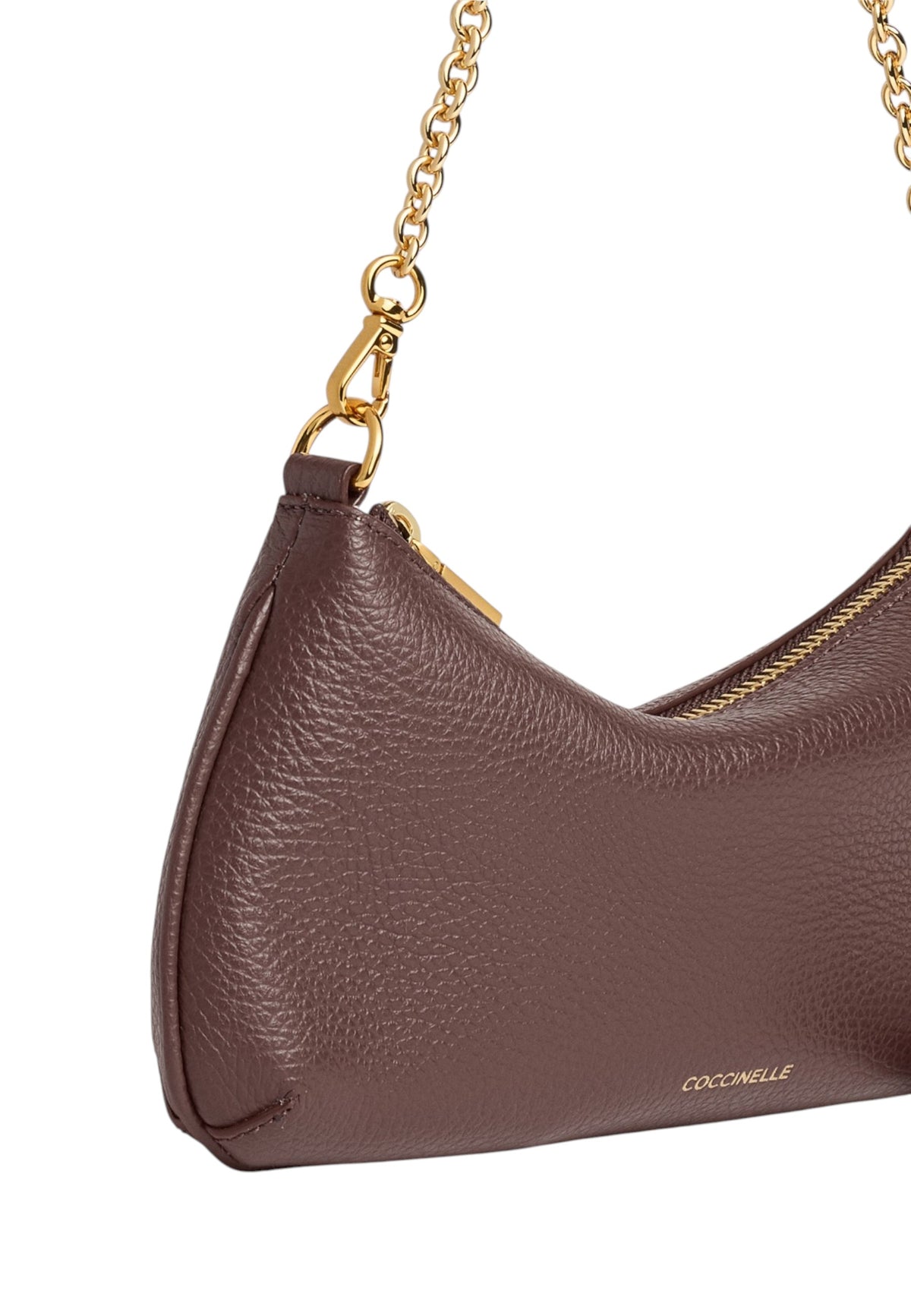 Borsa A Tracolla Donna Coccinelle Mini Bag, Pelle con grana, Con catena C-Me Chain E5VG5520101