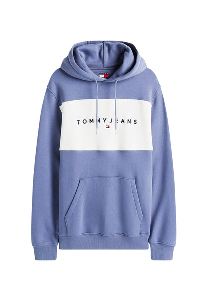 Felpa Con Cappuccio Uomo Tommy Jeans  Tjm Regular Cblk Linear DM0DM21932