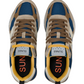 Sneakers Basse Uomo Sun68 Stile Running, Nylon E Suede, Maxi Logo, Outdoor Jaki Outdoor Z46124