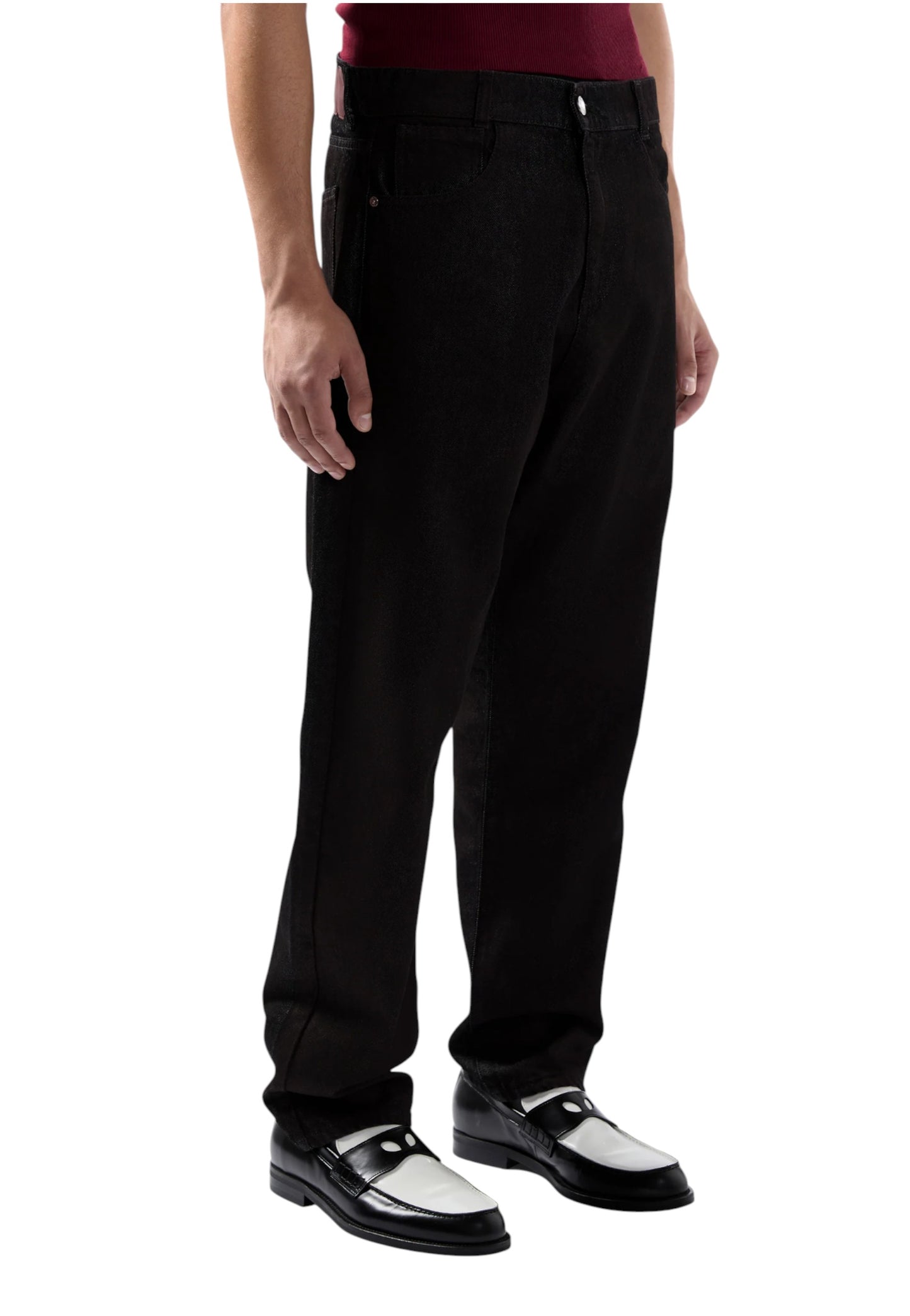 Pantaloni Cargo Uomo Gcds  Denim Carrot B2CM2901DA7