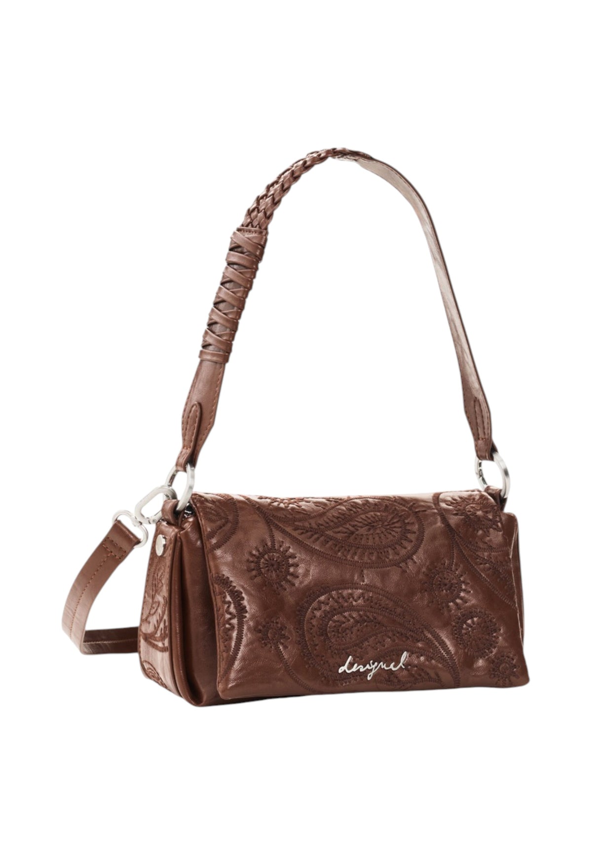 Borsa A Spalla Donna Desigual  Bag Siroco Naron Mini Flap Camel 26WAXPAB