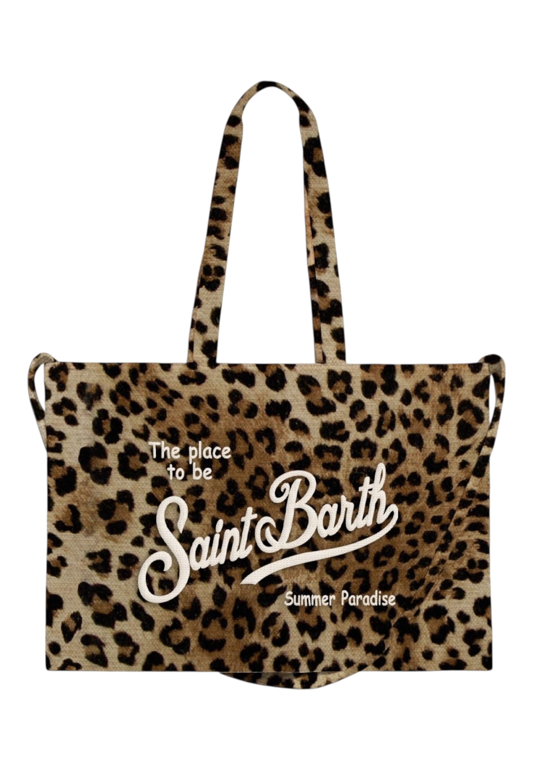 Borsa A Spalla Donna Mc2 Saint Barth Classic Leo Essential Bag N Canvas EBAGN007