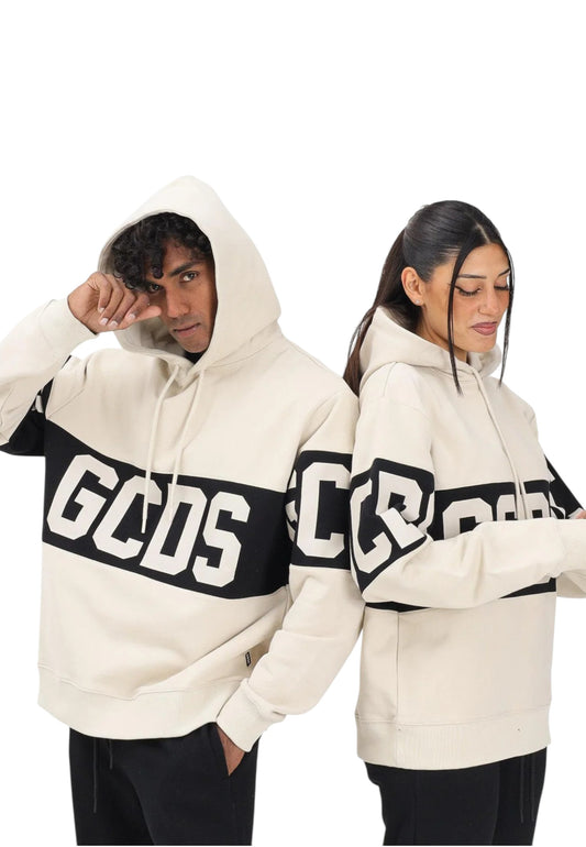 Felpa Con Cappuccio Uomo Gcds Band Logo  B1XM1900JD1