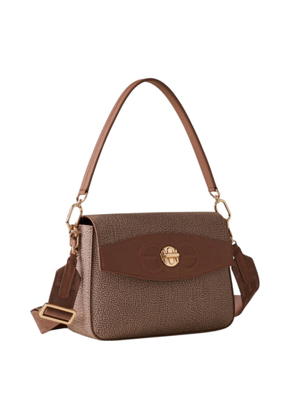 Borsa A Spalla Donna Borbonese Camera Case Small Con tracolla Moonlight 910101390098