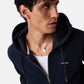 Felpa Con Zip Uomo Guess Vestibilit� regular, Costina, French rib Gj M6BQ05K5406