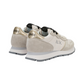 Sneakers Basse Donna Sun68 Stile Running, Nylon E Suede, Dettagli Laminati Ally Silver Gold Z46202