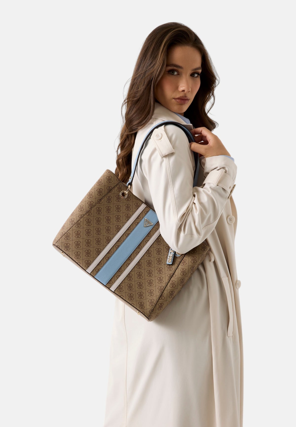 Borsa A Spalla Donna Guess Tote Noelle Ii HWBS9672250