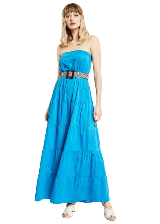 Vestito Lungo Donna Gaudi Con Cintura  211FD15021