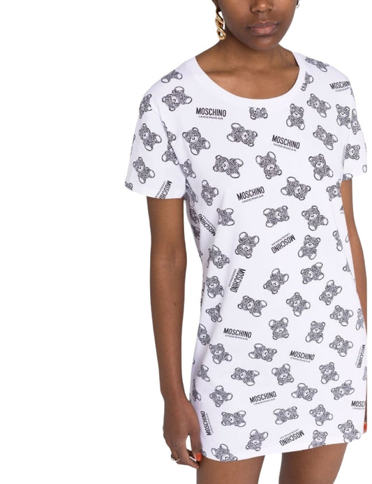 T-Shirt Manica Corta Donna Moschino   A19229011