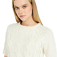 Maglia A Girocollo Donna Liu Jo A Trecce Manica 3/4  CF5214MA75Q