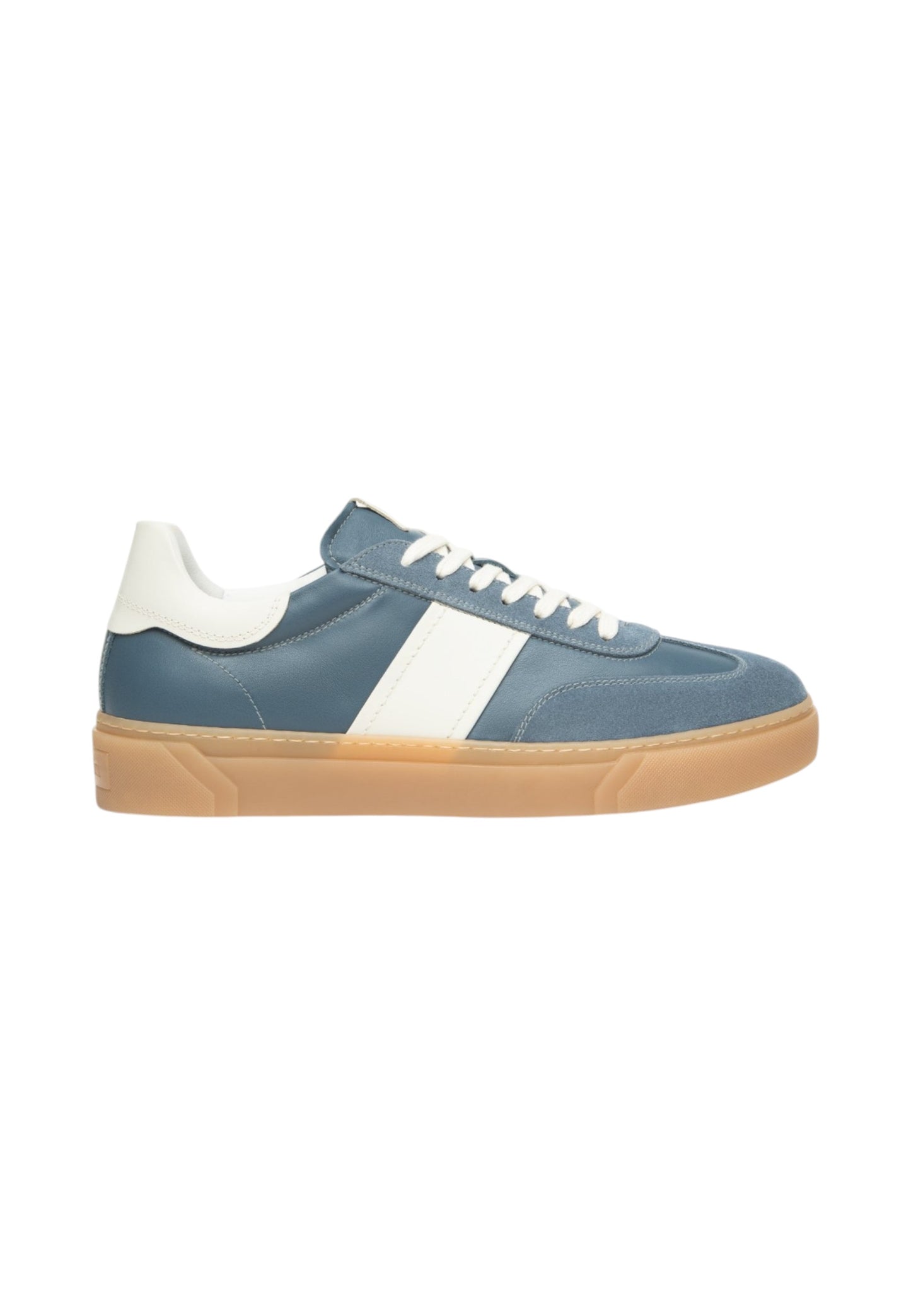 Sneakers Basse Uomo Nero Giardini In Pelle E Camoscio  E601140U