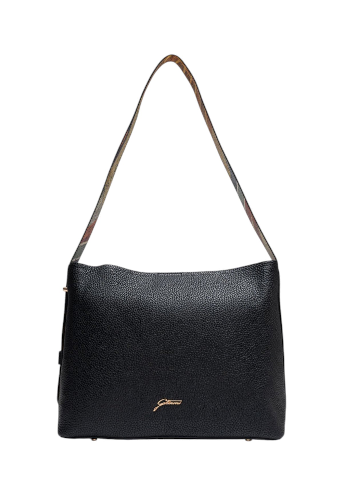 Borsa A Spalla Donna Gattinoni Linea Hellen, Pelle con finiture in similpelle, Formato grande, Hobo Hellen BIGH48273WHN