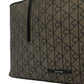 Borsa A Spalla Donna Calvin klein Aop Jacquard Tote W/Pouch Emblem LV04F3750G