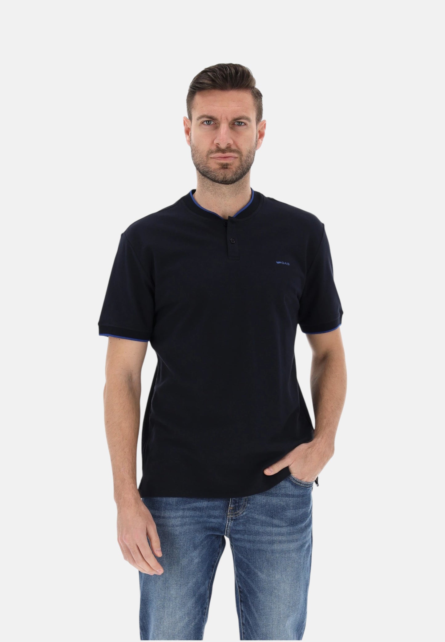 Polo Manica Corta Uomo Gas  Akhil Ser.Logo 310434182888