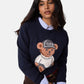 Maglione A Girocollo Donna Guess Motivo orsetto Alicia W6BR84Z1927