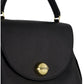 Borsa A Mano Donna Braccialini A Bauletto, Singolo con tracolla removibile e regolabile, Chiusura con zip, Due tasche interne, una con zip e una aperta, Dettaglio boule in metallo dorato, Dimensioni: 26 x 13 x 20 Cm Ariel B19433PP