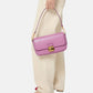Borsa A Spalla Donna Coccinelle In Pelle Martellata Coccinelle C-Me Lock Medium E1U4K120201