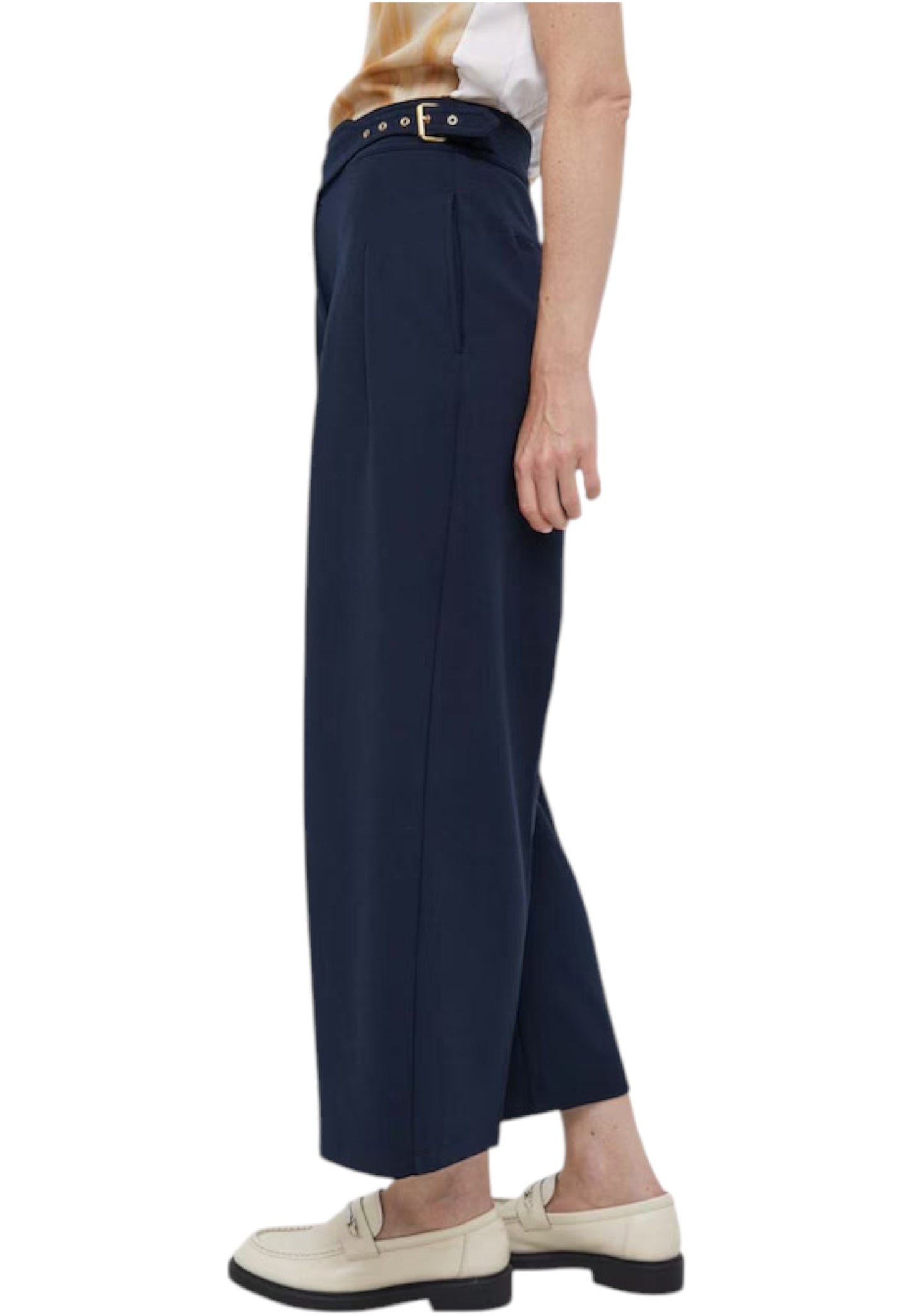 Pantaloni  Donna Lauren Ralph Lauren Plissettati Cropped Zattary 200909227
