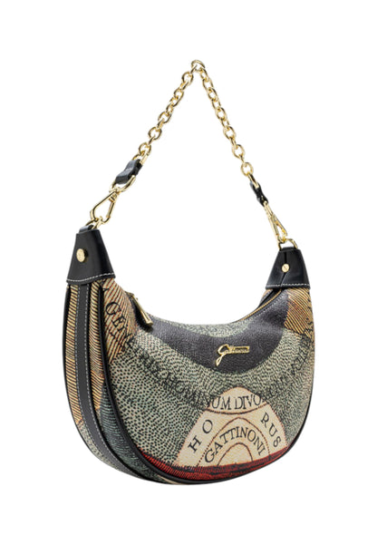 Borsa A Tracolla Donna Gattinoni Small Hobo Planetarium BEGPL8254WPQ