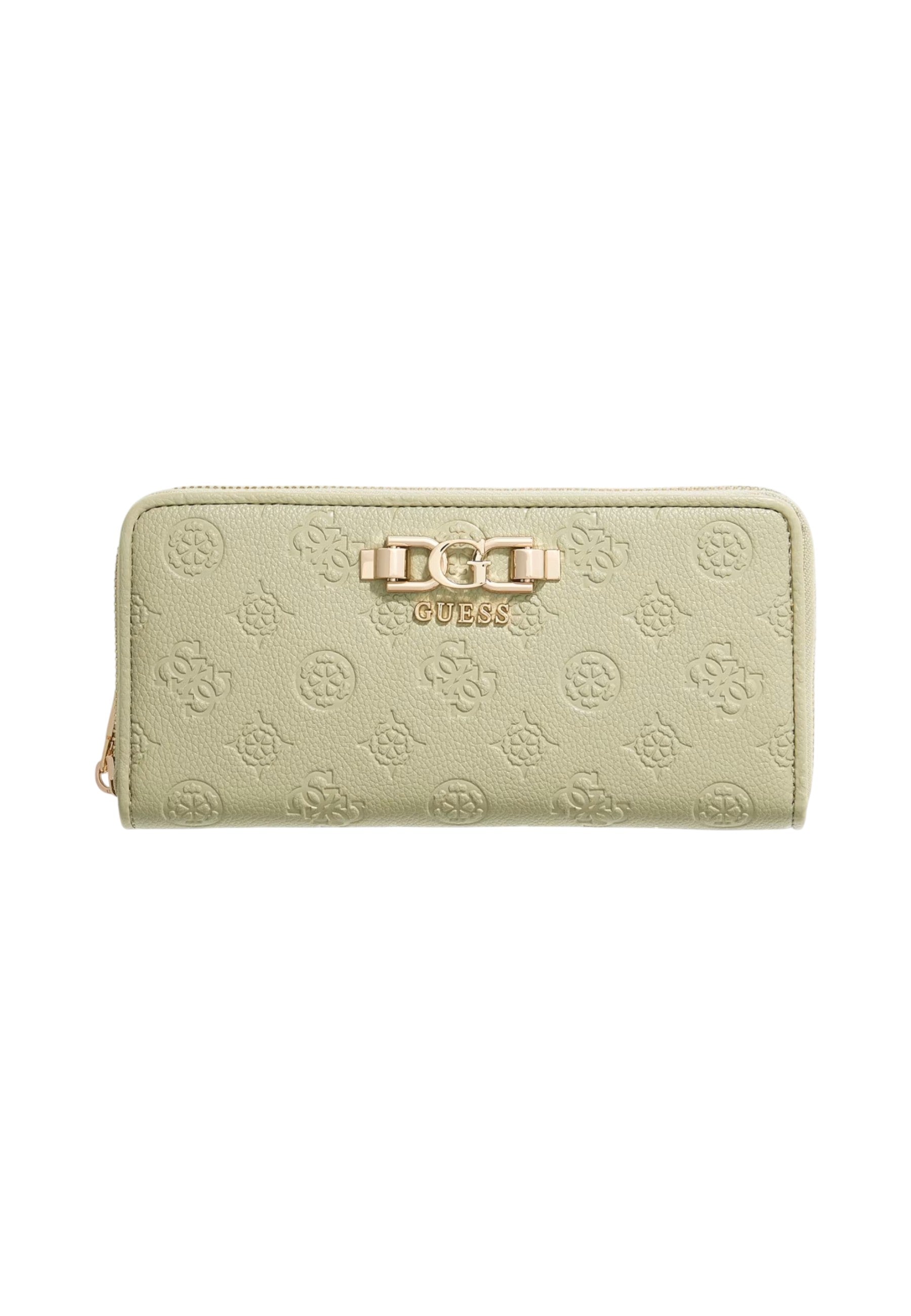 Portafoglio Con Zip Donna Guess Logo Anise SWPD9916146