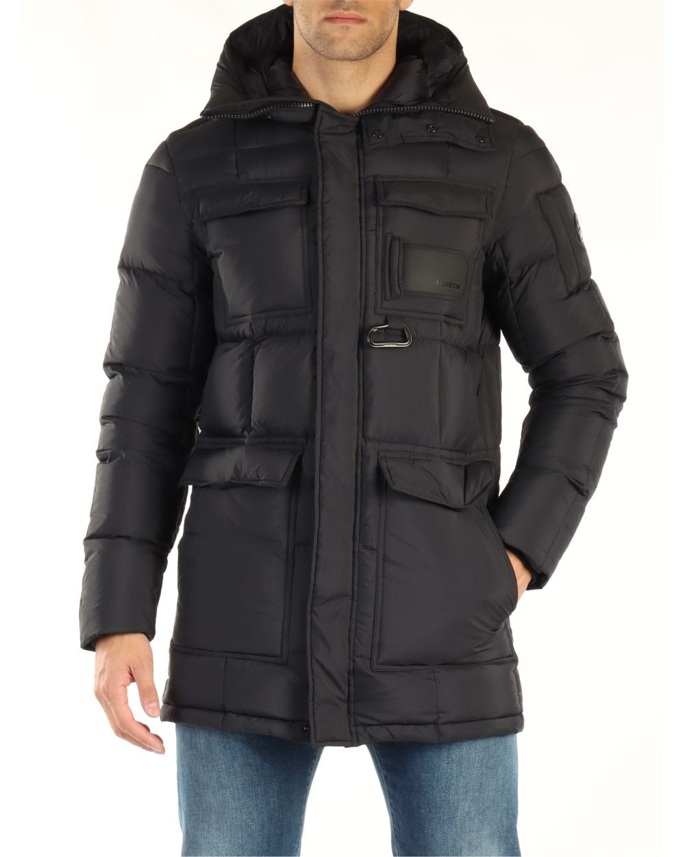 Giacca Invernale Uomo Museum Con Cappuccio  MMW22007