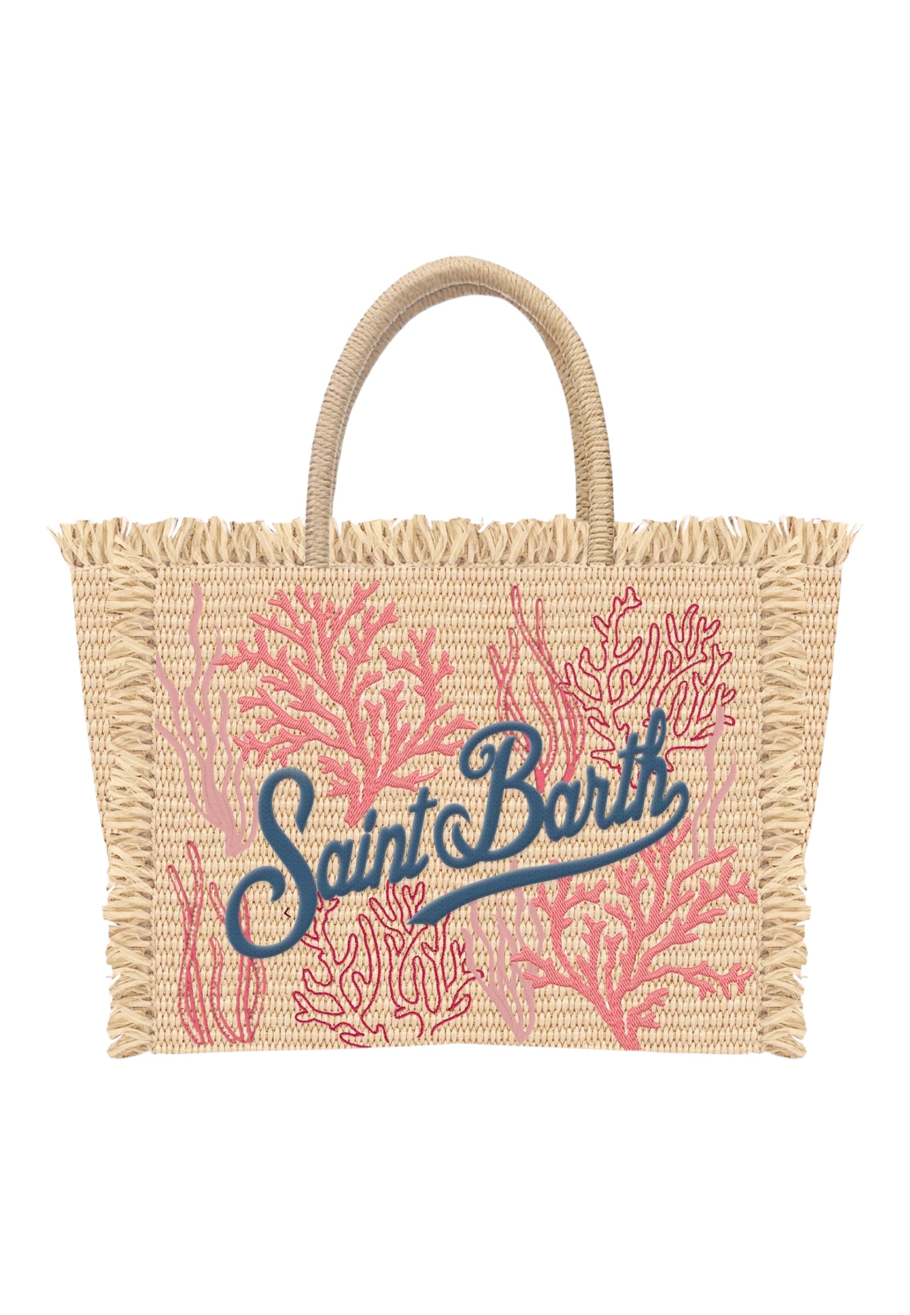 Borsa A Mano Donna Mc2 Saint Barth Coral Vanity Straw N VANI021