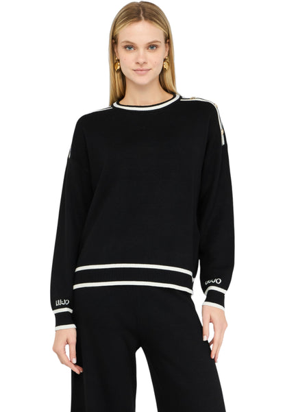 Maglia A Girocollo Donna Liu Jo   TF5230MS59L