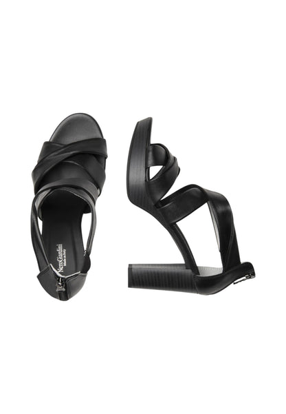 Sandali Con Tacco Donna Nero Giardini