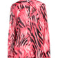 Camicia Manica lunga Donna Gaelle  In Raso Con Flag Logato GBDP16217