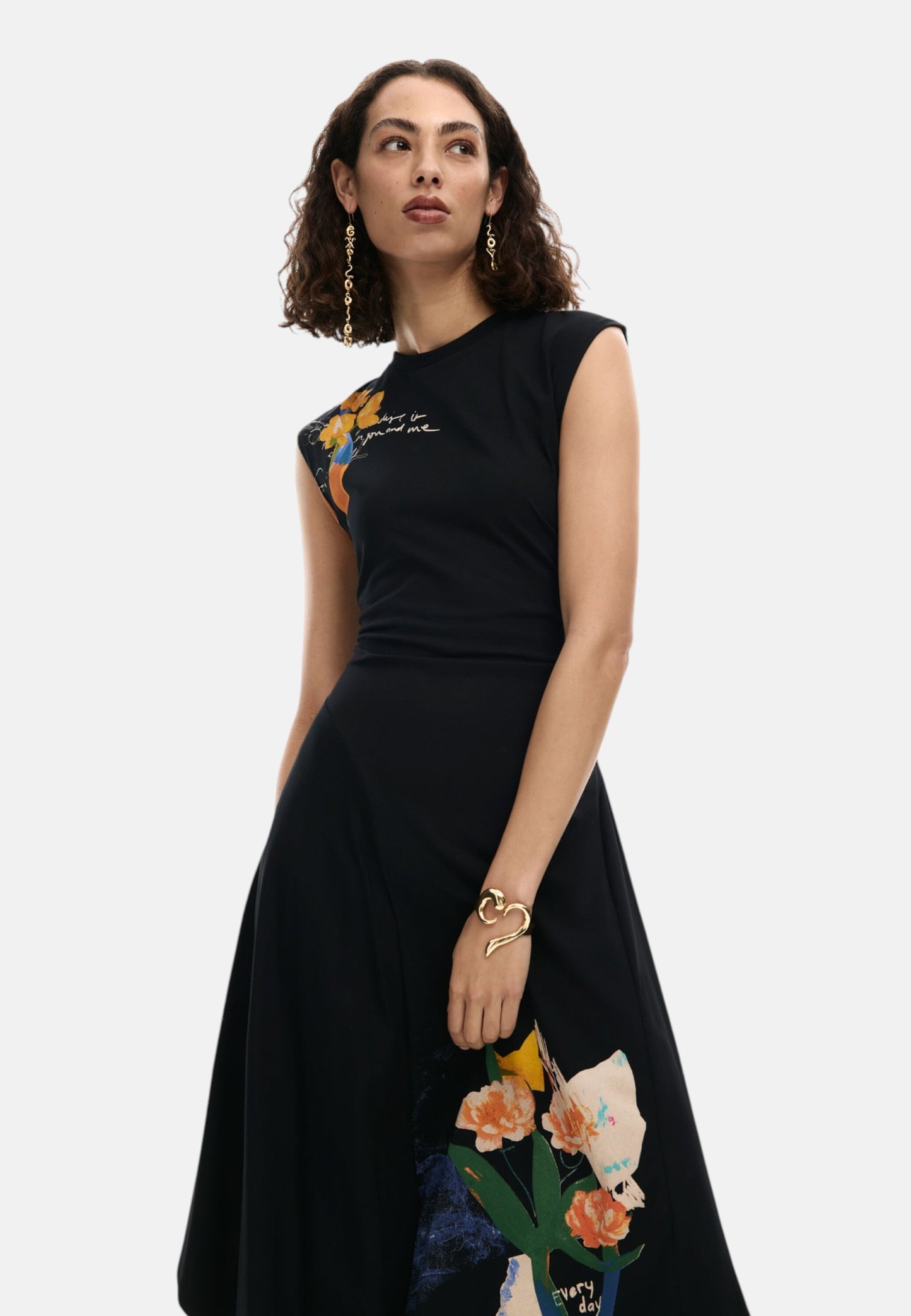 Vestito Midi Donna Desigual  Leyter 26SWVK50