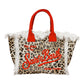Borsa A Mano Donna Mc2 Saint Barth Sand Leopard Vanity Mini VAMI001