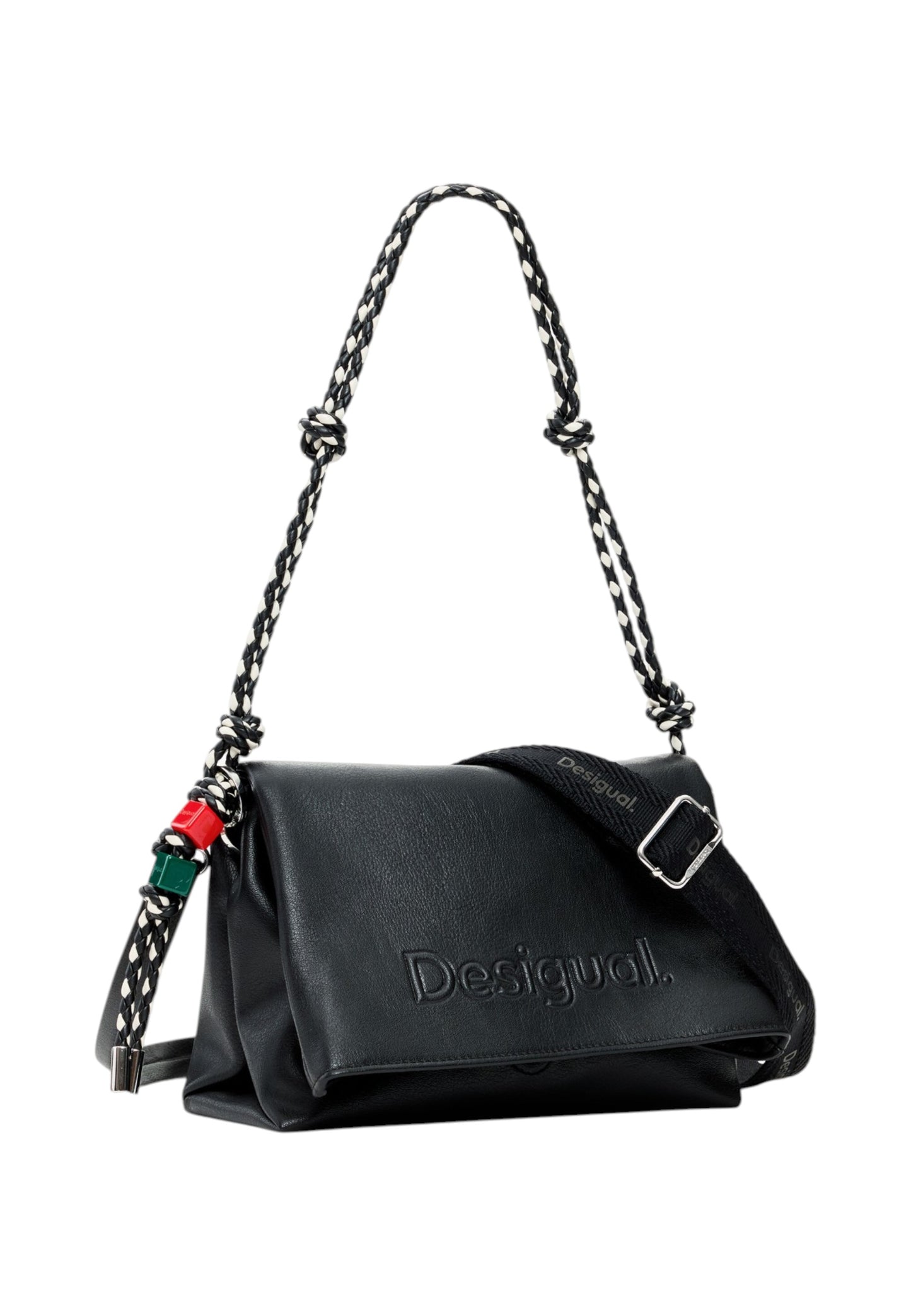 Borsa A Spalla Donna Desigual  Half Logo Venecia 4.0 Black 26SAXP61