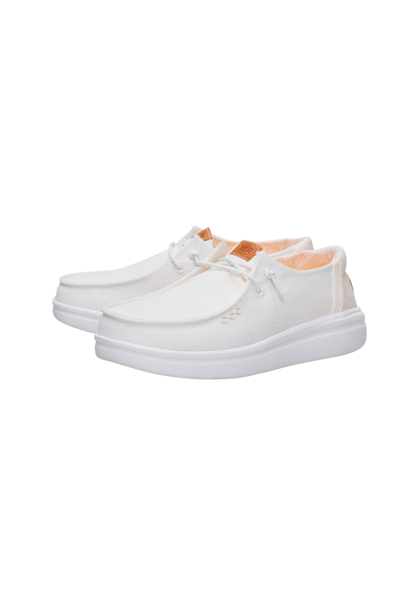 Sneakers Basse Donna Hey Dude  Wendy Rise Chambray Grid HD.45274