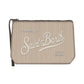 Pochette  Unisex Mc2 Saint Barth Chiusura Con Zip, Laccetto Laterale, Il Logo Saint Barth Sul Davanti Aline Corduroy S ALI0059