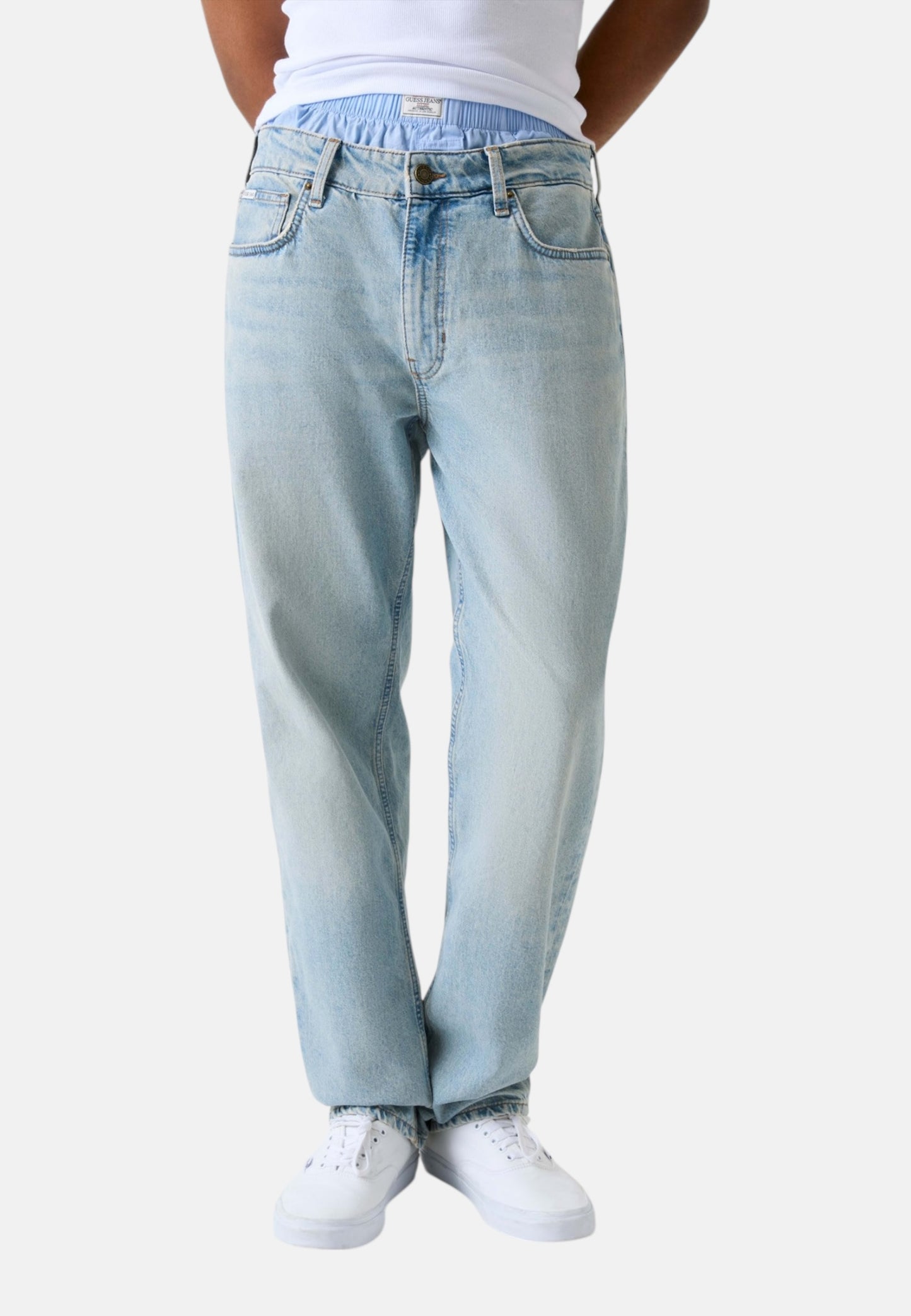 Jeans Relaxed Taper Uomo Guess Artistic Vintage GJ G15 M5YA90D6339