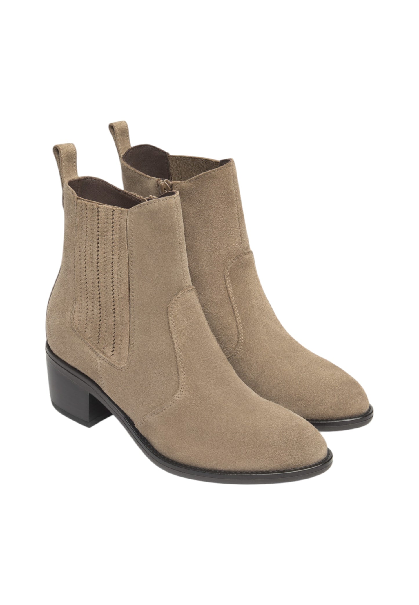 Stivaletti Tronchetti Donna Nero Giardini Tacco 4,5 CM  I513907D