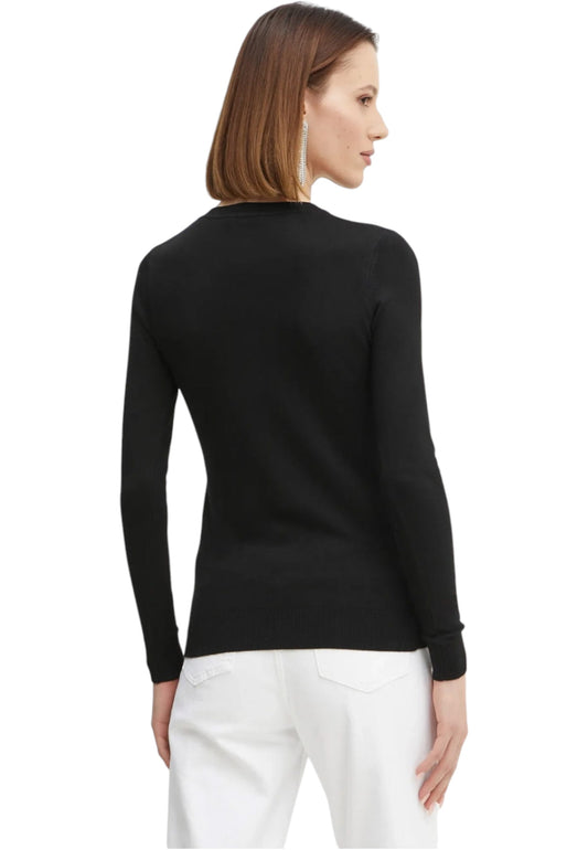 Maglia Scollo A V Donna Guess