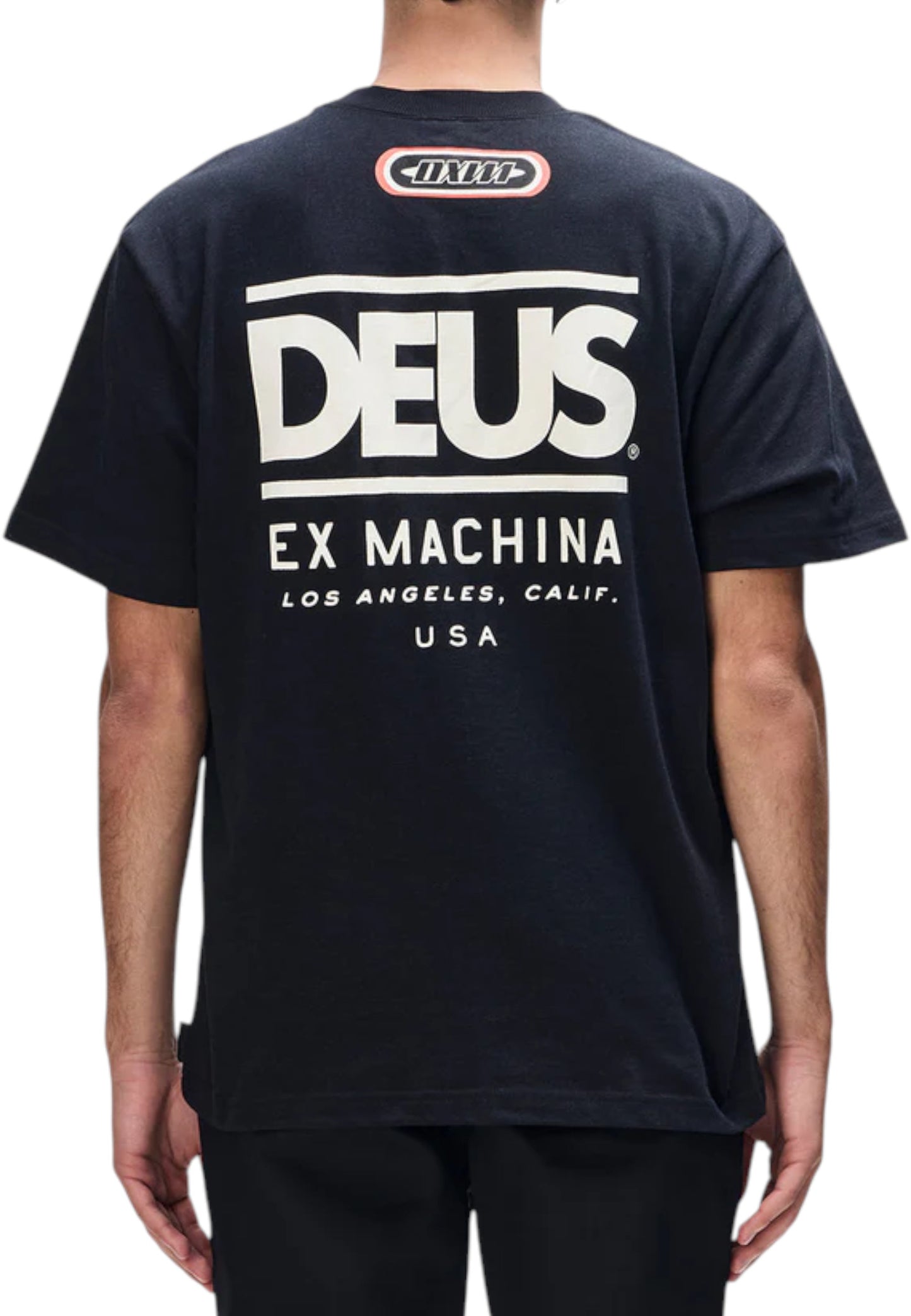 T-Shirt Manica Corta Uomo Deus Ex Machina  Holeshot Team DMF251316
