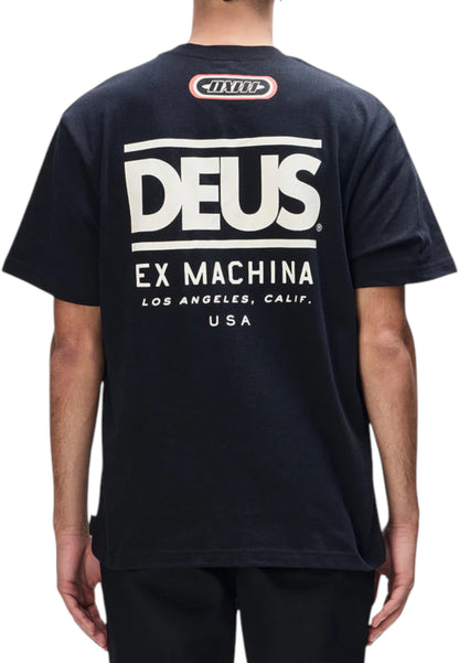 T-Shirt Manica Corta Uomo Deus Ex Machina  Holeshot Team DMF251316