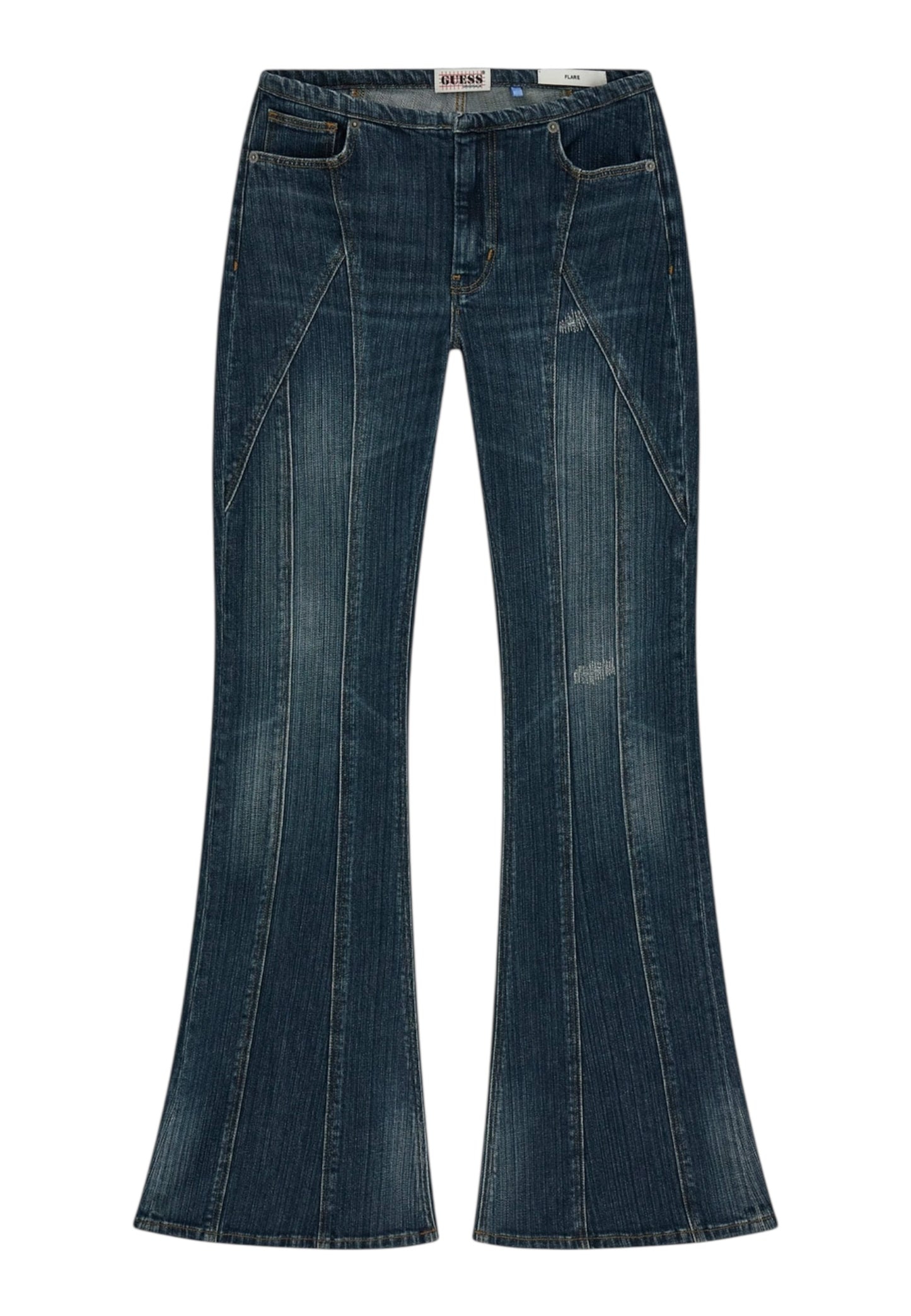 Jeans Flare Fit Donna Guess Stricky Dark Wash Go Low Rise Extra Flare W6RA2WD6672