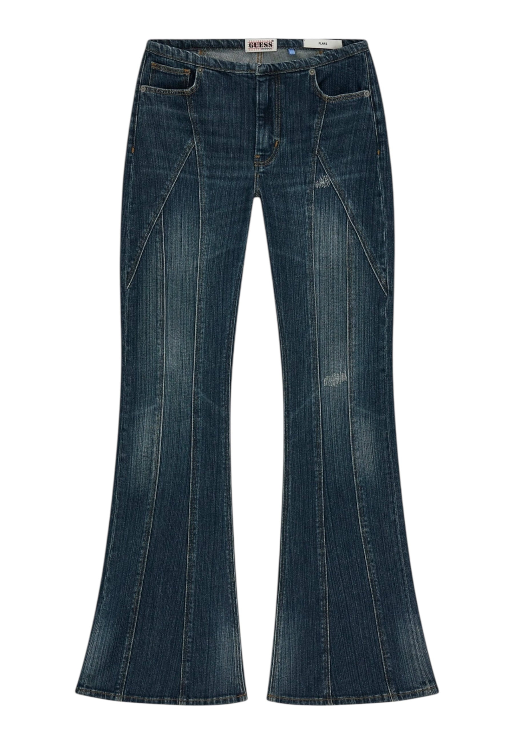 Jeans Flare Fit Donna Guess Stricky Dark Wash Go Low Rise Extra Flare W6RA2WD6672