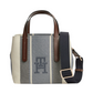 Borsa A Mano Donna Tommy Hilfiger Mini Satchel Jacquard Th City AW0AW18732