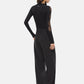 Body Manica lunga Donna Pinko Body a maniche lunghe, scollo a V, filato misto viscosa, lavorazione a costine sul retro, aperture velate sulle maniche, logo jacquard Danzica 107199A3H3