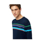 Maglia A Girocollo Uomo Harmont & Blaine Con Righe 3D  HRL639030763