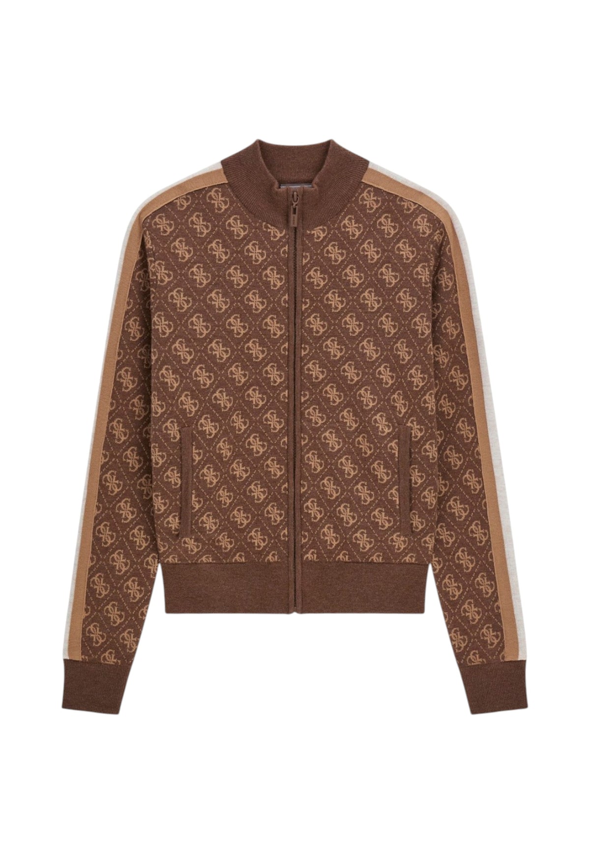Cardigan  Donna Guess Zip intera, Logo 4G Aneira 4G V6BR03Z1482