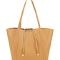 Borsa A Spalla Donna Braccialini Shopper In Pelle Double B19035PP