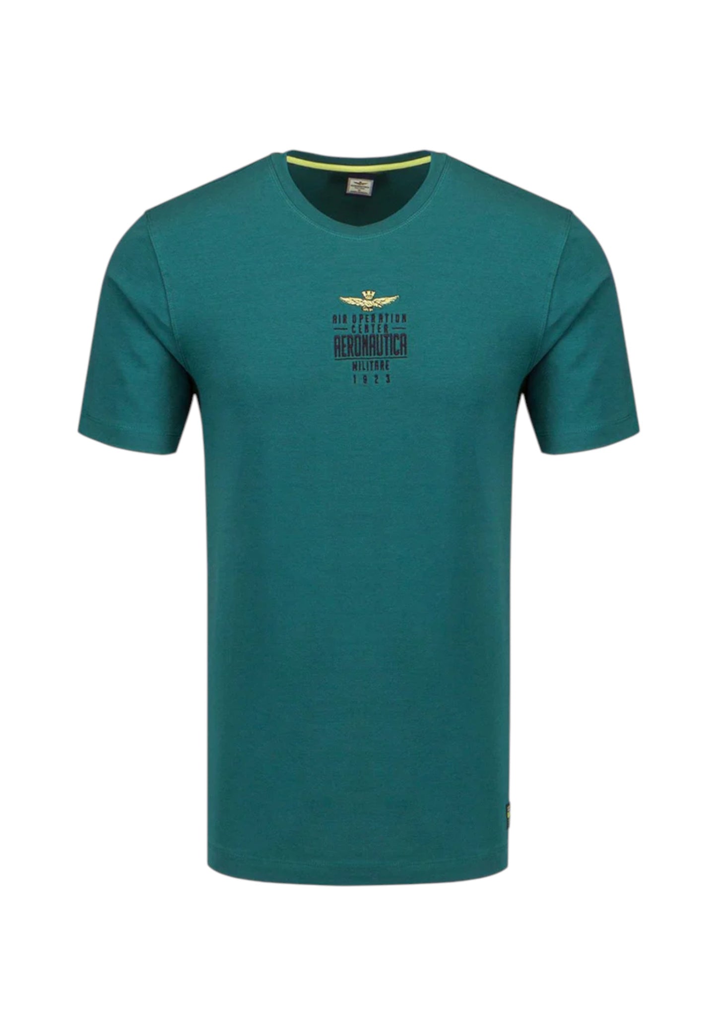 T-Shirt Manica Corta Uomo Aeronautica Militare Con Logo Ricamato  221TS1931J469