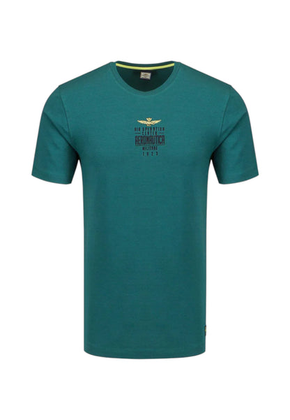 T-Shirt Manica Corta Uomo Aeronautica Militare Con Logo Ricamato  221TS1931J469