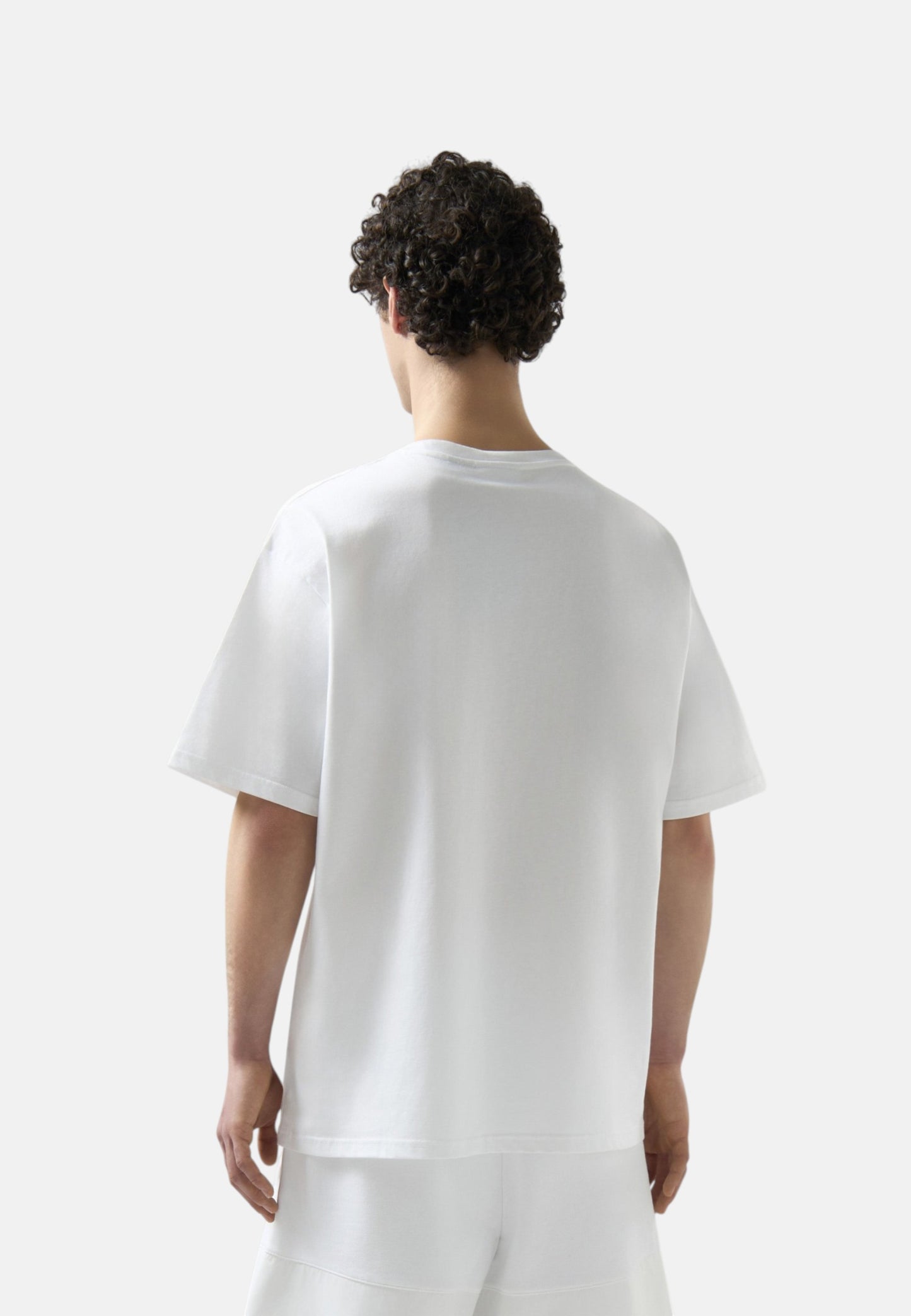 T-Shirt Manica Corta Uomo Gcds Oversize Fit Band Logo Tonal Loose Z0MLQC109J101